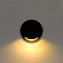 Havit Dome One Way Deck Lights Garden Step and Up Lights Tri- Black 3W 12V IP65 - HV2871T-BLK-12V