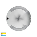 Havit Dome Two Way Deck Lights Garden Step and Up Lights Tri - Silver 2x3W 12V IP65 - HV2872T-SLV-12V- Havit Lighting