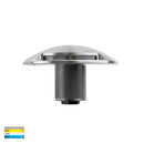 Havit Dome Two Way Deck Lights Garden Step and Up Lights Tri- Silver 2x3W 12V IP65 - HV2872T-SLV-12V