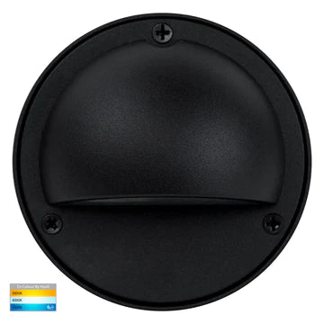 Havit Pinta with Eyelid Garden Step and Up Lights Tri - Black 2.3W 12/240V IP65 - HV2921-HV2924 -  Havit Lighting