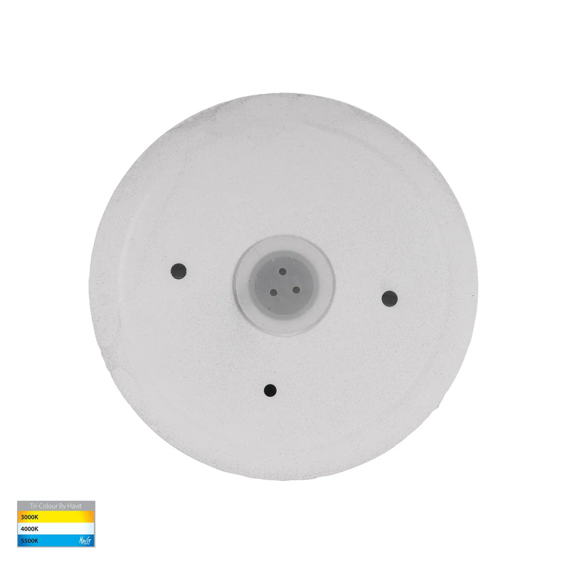 Havit Veko with Eyelid Garden Step and Up Lights Tri - White 6W 12/240V IP65 - HV2928T-WHT-12V, HV2928T-WHT-240V -Havit Lighitng