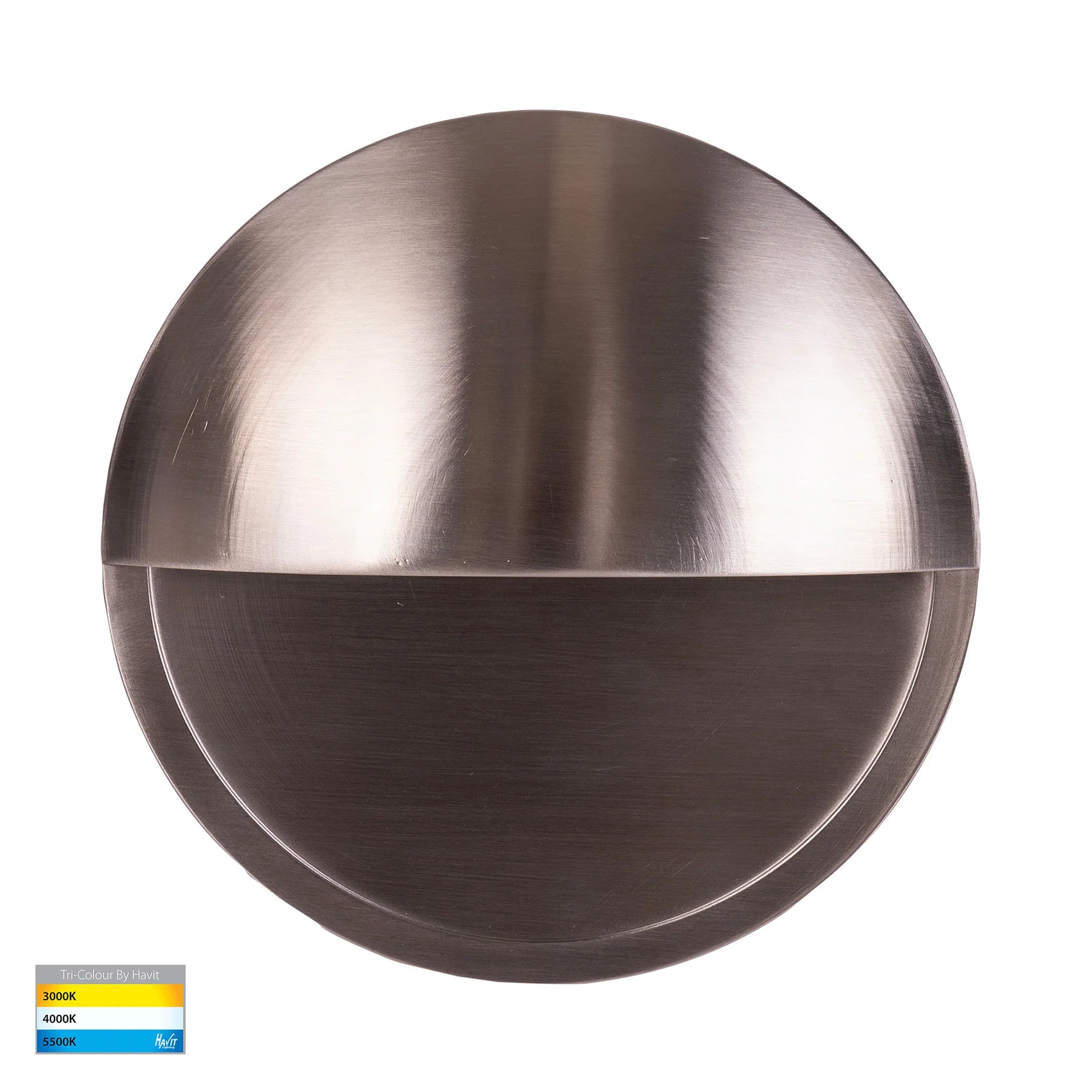 Havit Veko with Eyelid Garden Step and Up Lights Tri- 316 Stainless Steel 10W 12V/240V IP65 - HV2929T-SS316-12V,  HV2929T-SS316-240V