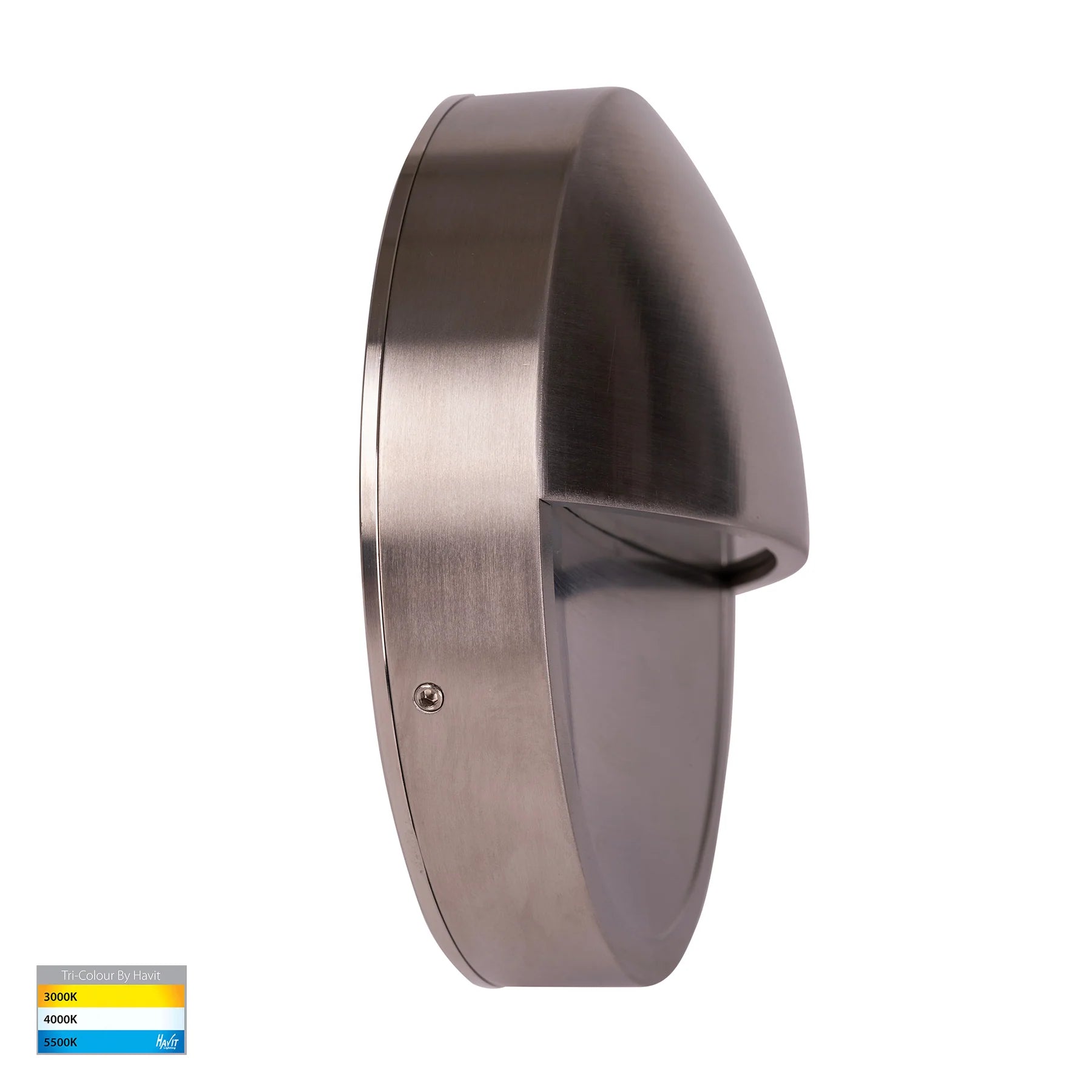 Havit Veko with Eyelid Garden Step and Up Lights Tri- 316 Stainless Steel 10W 12V/240V IP65 - HV2929T-SS316-12V,  HV2929T-SS316-240V