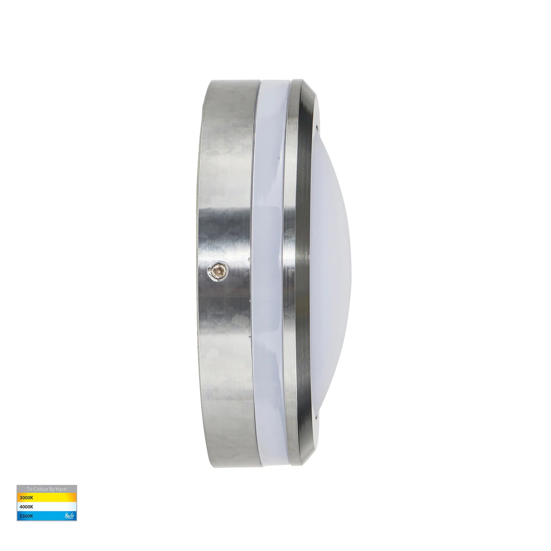 Havit Nava Garden Step and Up Lights Tri- Titanium Coloured Aluminium 5W 12V/240V IP65 - HV2960T-TTM-12V, HV2960T-TTM-240V