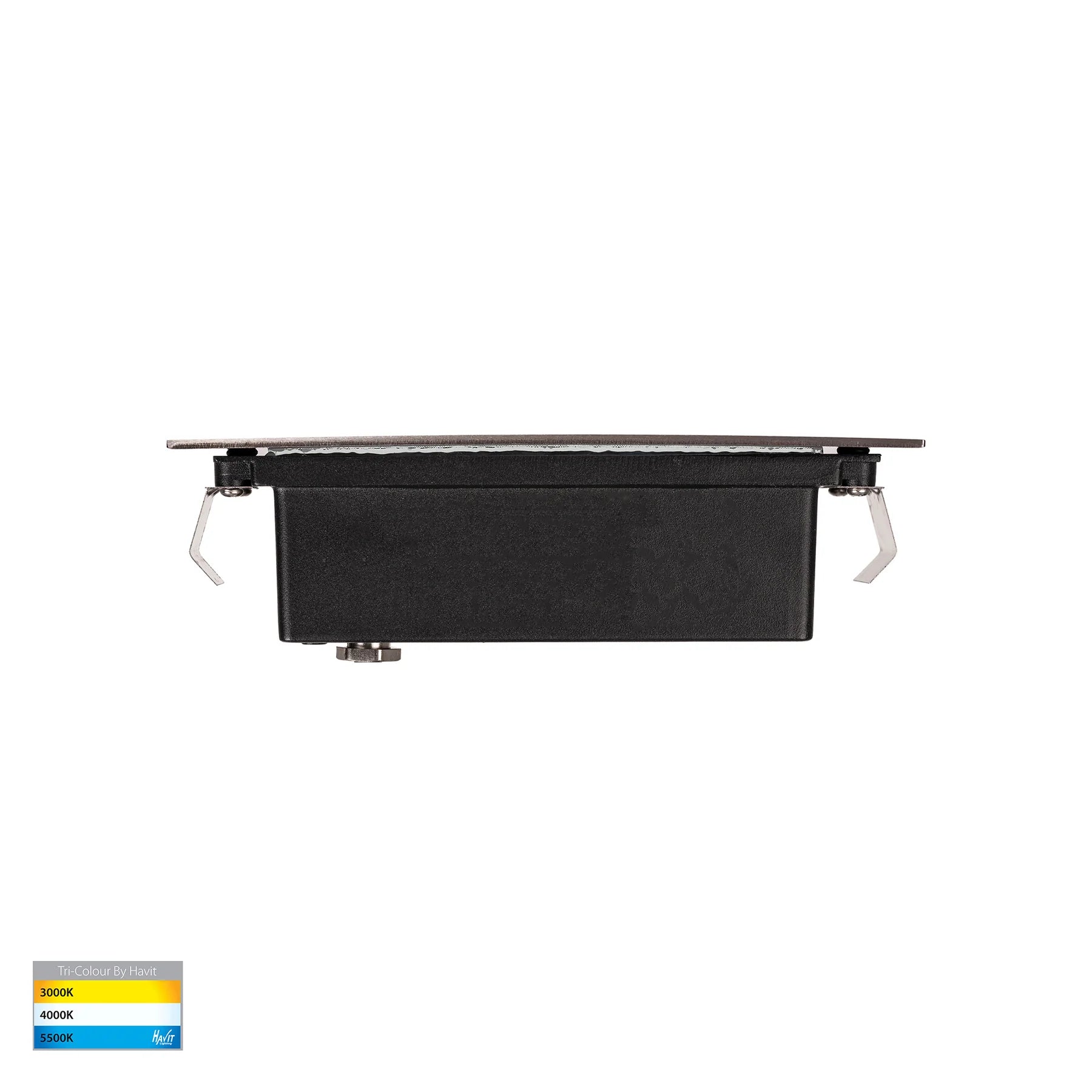 Havit Bata Brick Light with Plain Face Garden Step and Up Lights Tri- 316 Stainless Steel 6W 12/240V IP54 - HV3005T-SS316-12V, HV3005T-SS316-240V