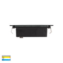 Havit Bata Brick Light with Grill Face Garden Step and Up Lights Tri- Black 6W 12/240V IP54 - HV3006T-BLK-12V, HV3006T-BLK-240V