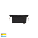 Havit Bata Brick Light with Plain Face Garden Step and Up Lights Tri- Black 3W 12/240V IP54 - HV3007T-BLK-12V, HV3007T-BLK-240V