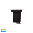 Havit Bata Brick Light with Plain Face Garden Step and Up Lights Tri- White 3W 12/240V IP54 - HV3007T-WHT-12V, HV3007T-WHT-240V