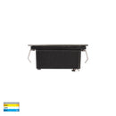 Havit Bata Brick Light with Grill Face Garden Step and Up Lights Tri- 316 Stainless Steel 3W 12/240V IP54 - HV3008T-SS316-12V, HV3008T-SS316-240V