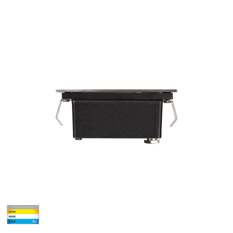 Havit Bata Brick Light with Grill Face Garden Step and Up Lights Tri- 316 Stainless Steel 3W 12/240V IP54 - HV3008T-SS316-12V, HV3008T-SS316-240V