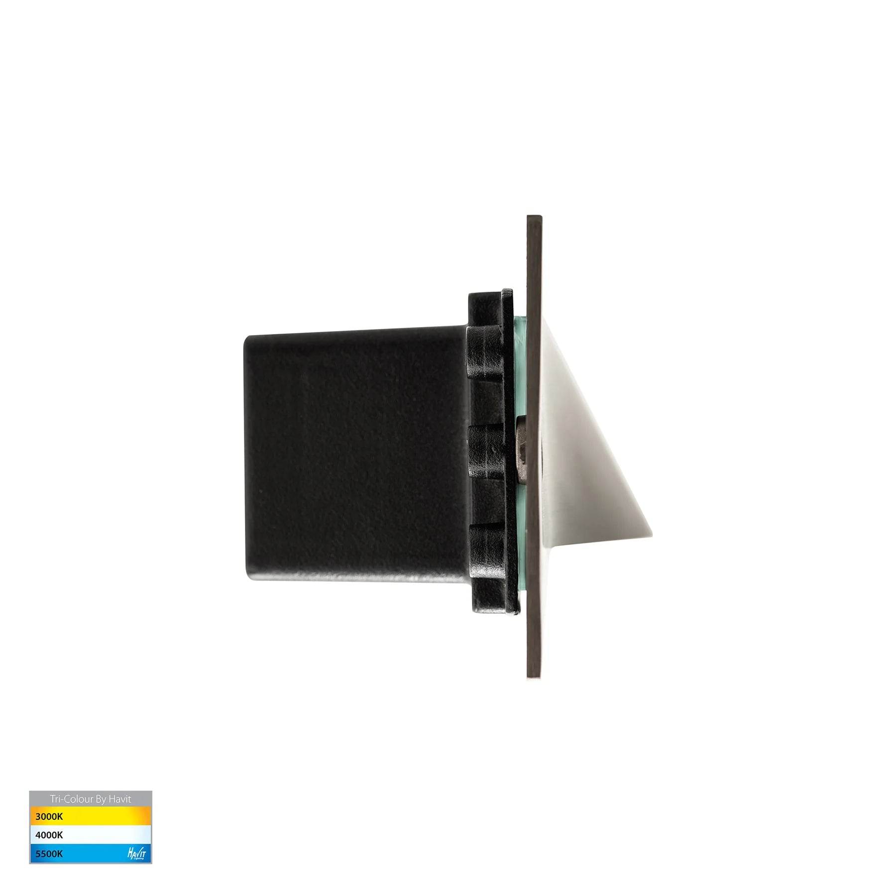 Havit Corba Recessed Brick Lights Tri- Antique Brass 6W 12V/240V IP54- HV3012T-AB-12V | HV3012T-AB-240V