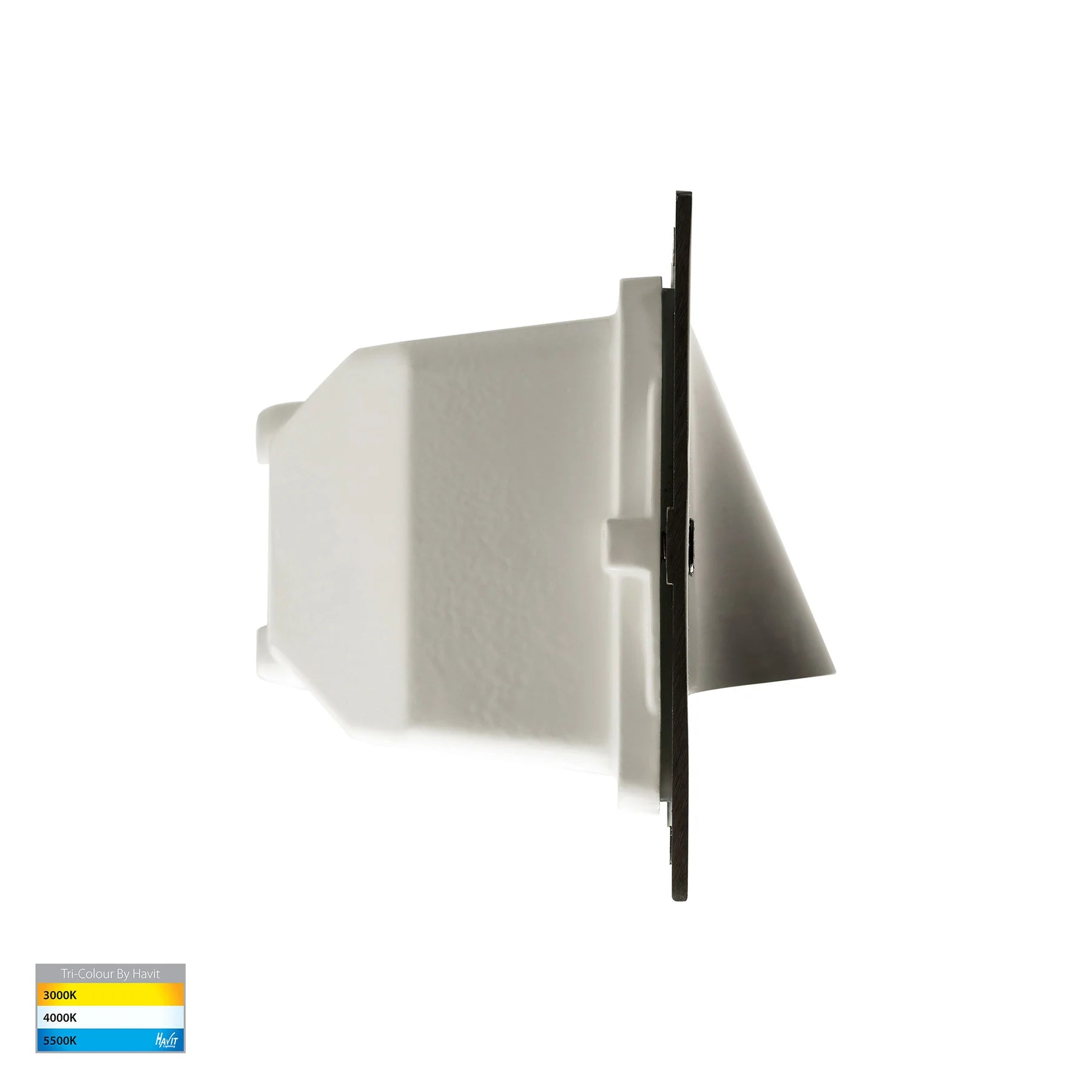 Havit Corba Recessed Brick Lights Tri- Antique Brass 10W 12V/240V IP54- HV3013T-AB-12V, HV3013T-AB-240V