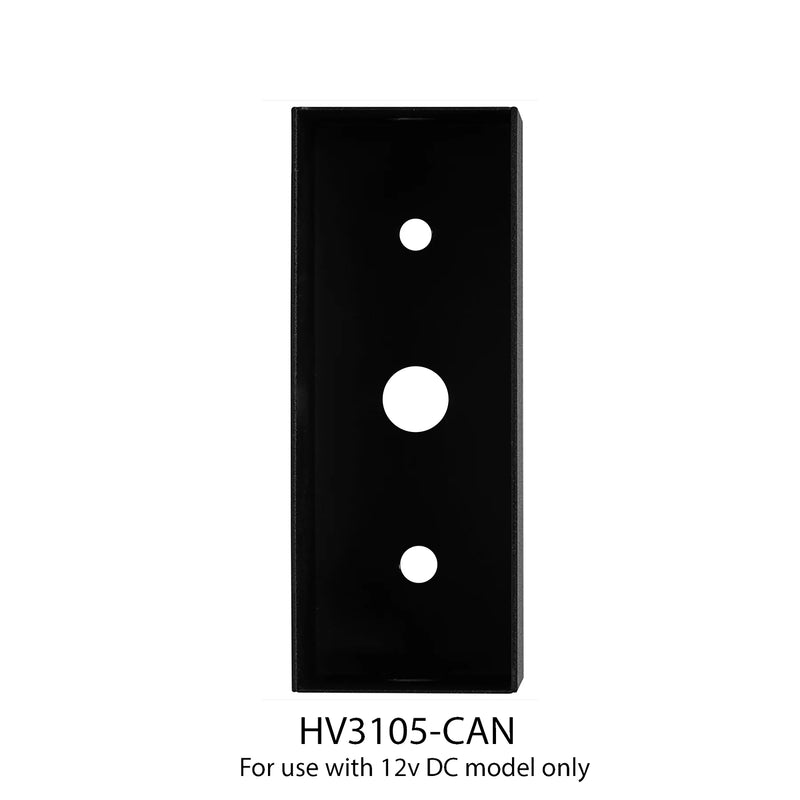 Havit Paso 82/85mm Recessed Interior Step Lights Tri - Black 3W 12/240V IP20 - HV3105T-BLK-240V, HV3105T-BLK-12V - Havit Lighting