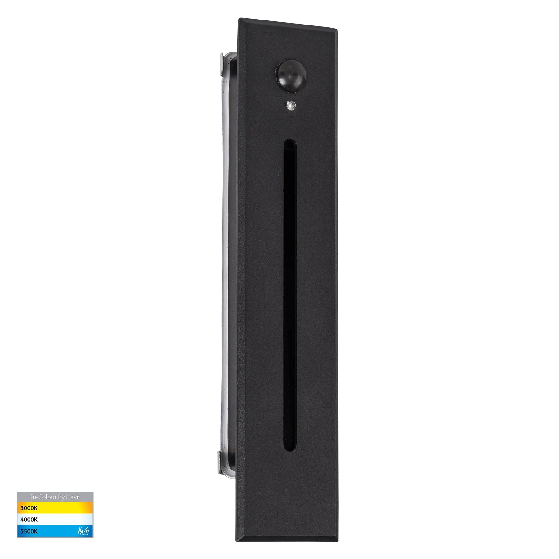 Havit Paso with Sensor Recessed Interior Step Lights Tri- Black 3W 240V IP20 - HV3106T-BLK-240V-PIR