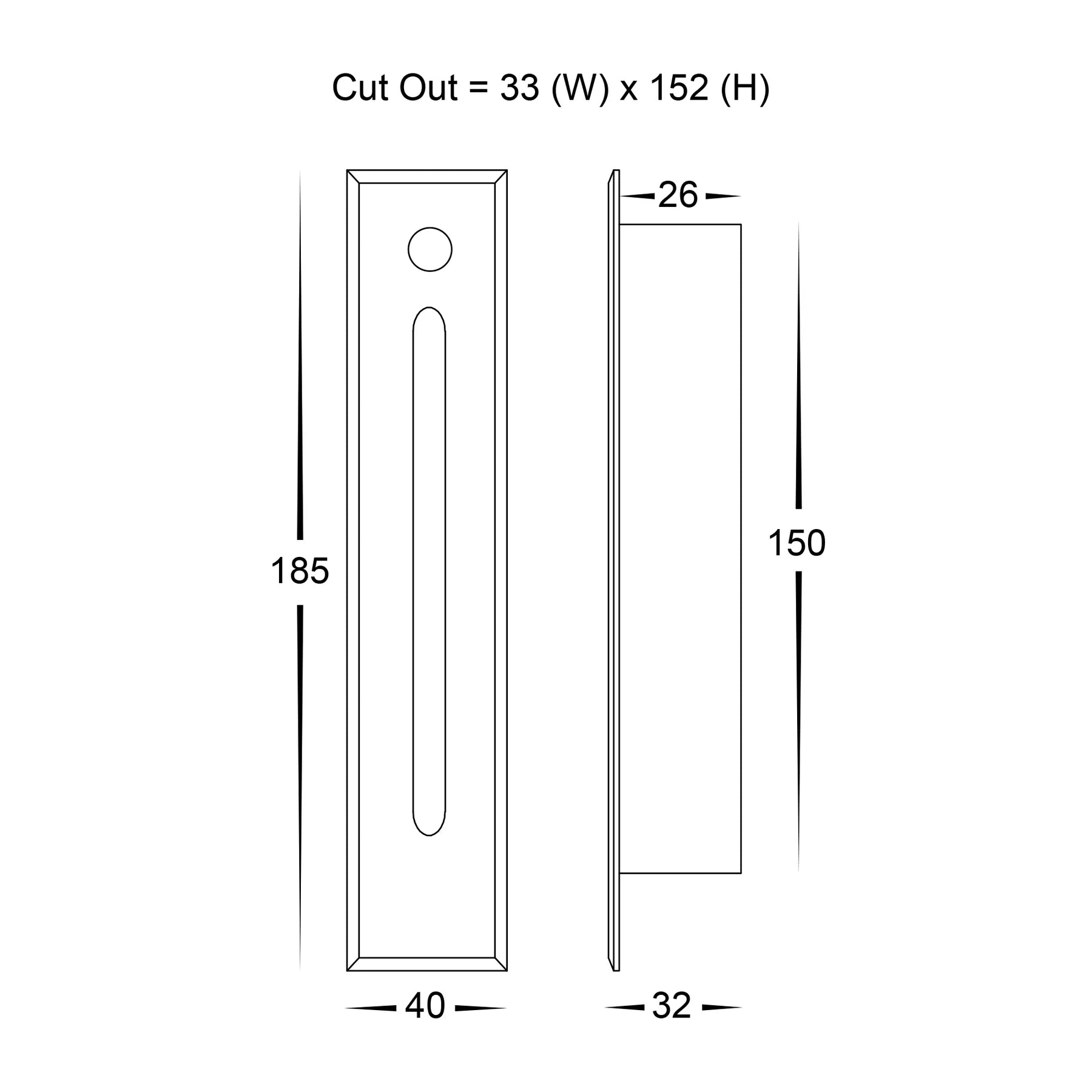 Havit Paso with Sensor Recessed Interior Step Light Tri- White 3W 240V IP20 - HV3106T-WHT-240V-PIR