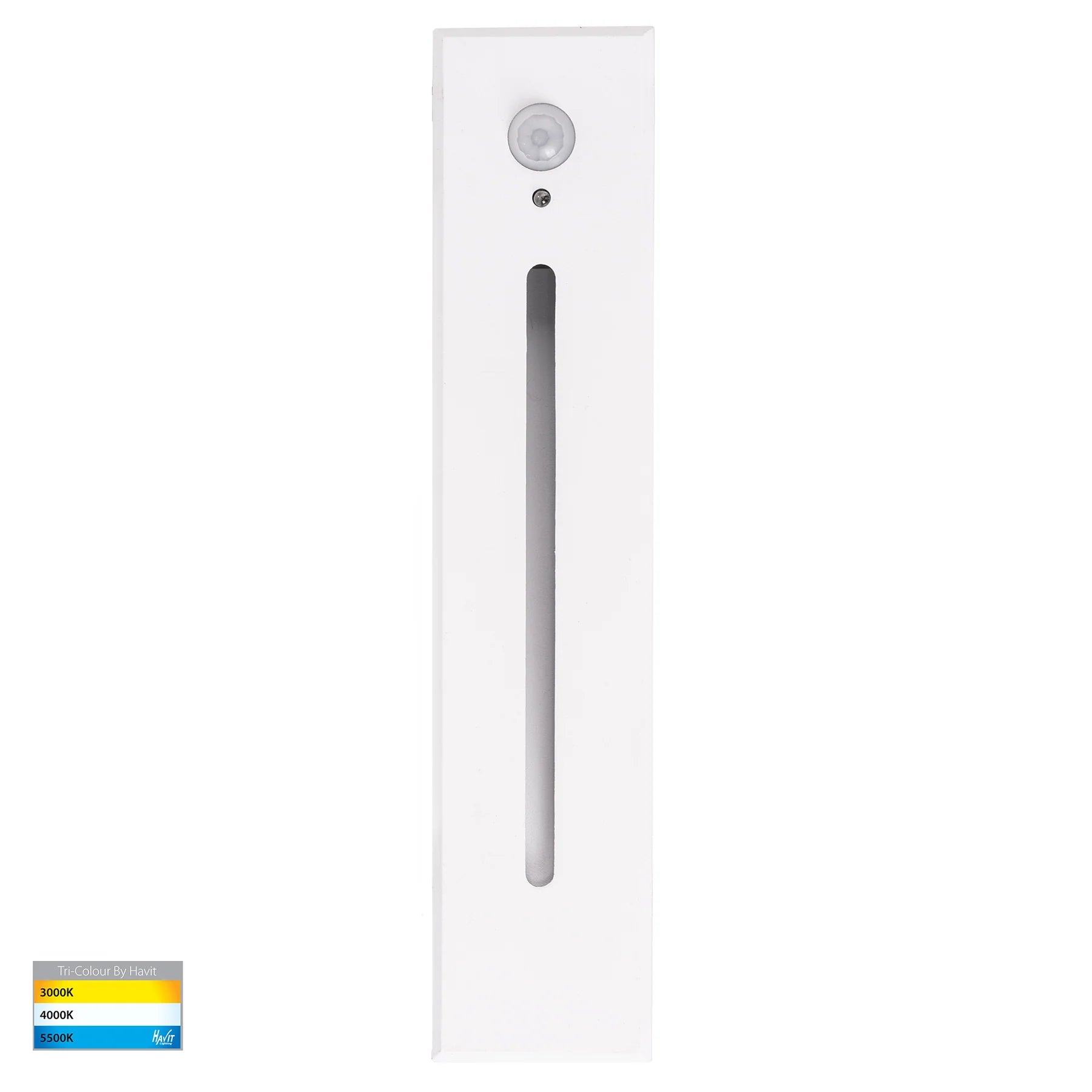 Havit Paso with Sensor Recessed Interior Step Light Tri- White 3W 240V IP20 - HV3106T-WHT-240V-PIR