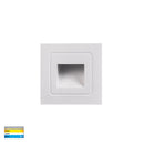 Havit Trin Small Square Recessed Garden Step and Up Light Tri- White 1W 12V IP54- HV3111T-WHT-12V 