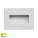 Havit Trin Rectangular Recessed Garden Step and Up Lights Tri- White 5W 12V/240V IP54- HV3113T-WHT-240V, HV3113T-WHT-12V