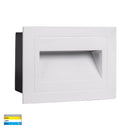 Havit Trin Rectangular Recessed Garden Step and Up Lights Tri- White 5W 12V/240V IP54- HV3113T-WHT-240V, HV3113T-WHT-12V