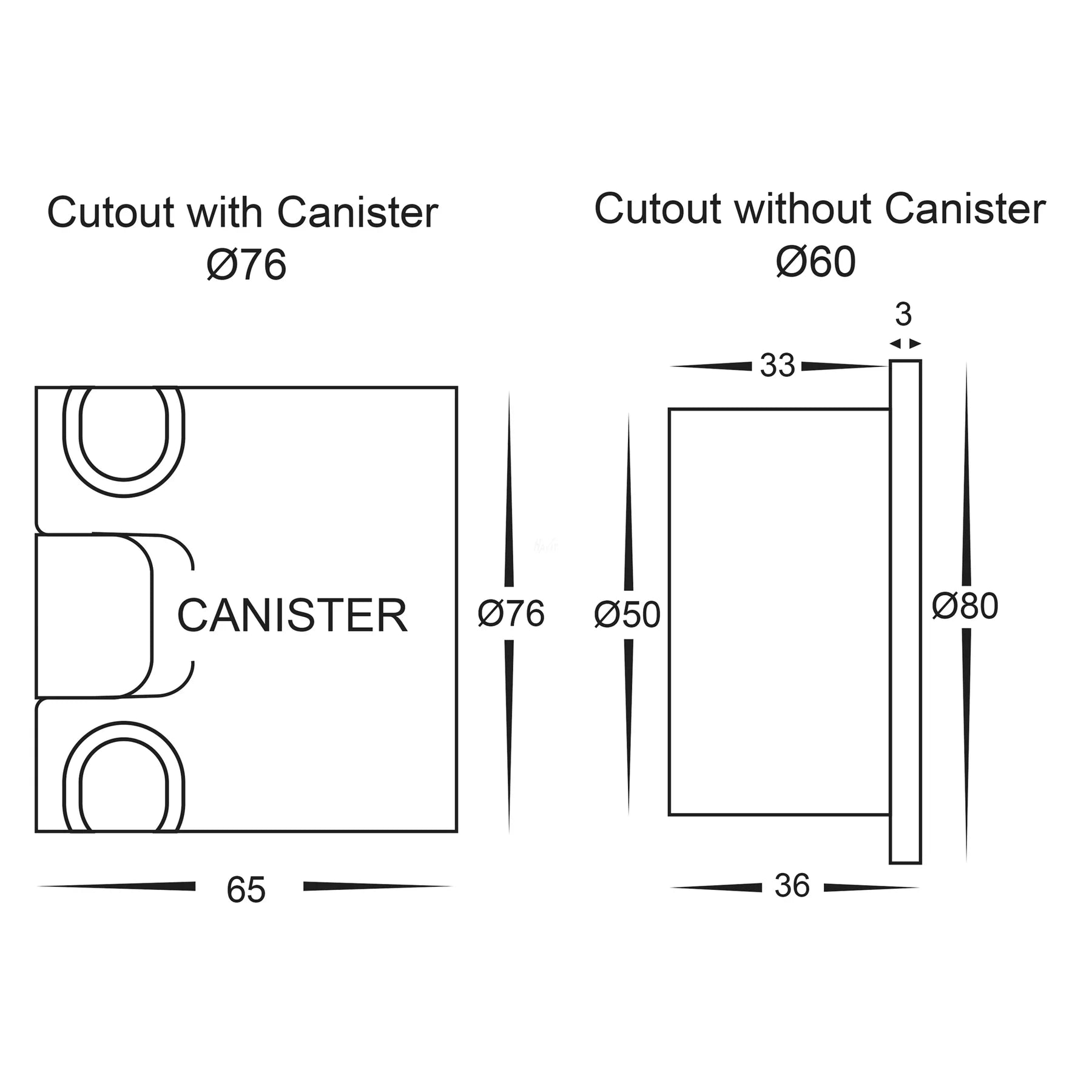 Havit Reces Round Recessed Garden Step and Up Lights Tri - Antique Brass 2.5W 12V IP67 - HV3205T-AB-12V - Havit Lighting