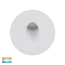 Havit Mini Reces Round Recessed Garden Step and Up Lights Tri - White 1W 12V IP67 - HV3206T-WHT-12V - Havit Lighting