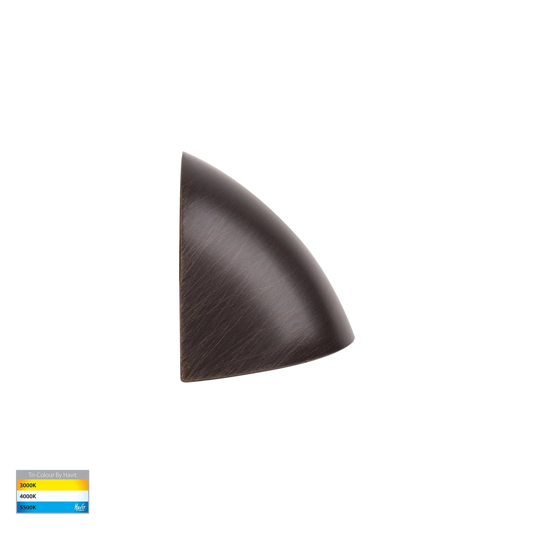 Havit Curva LED Exterior Step Lights Tri- Antique Brass 3W 12V IP65- HV3251T-AB-12V