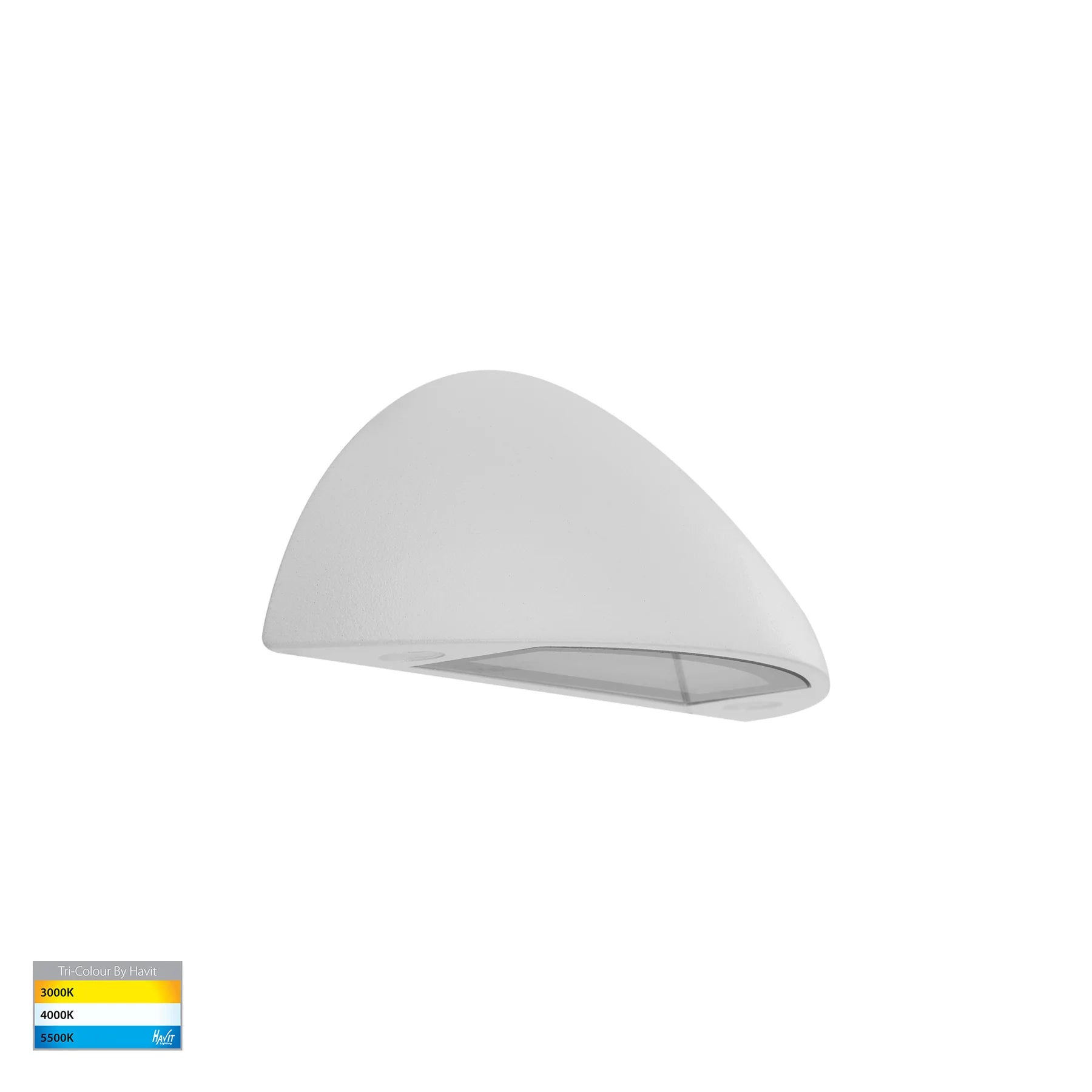 Havit Curva LED Exterior Step Lights Tri- White 3W 12V IP65- HV3251T-WHT-12V