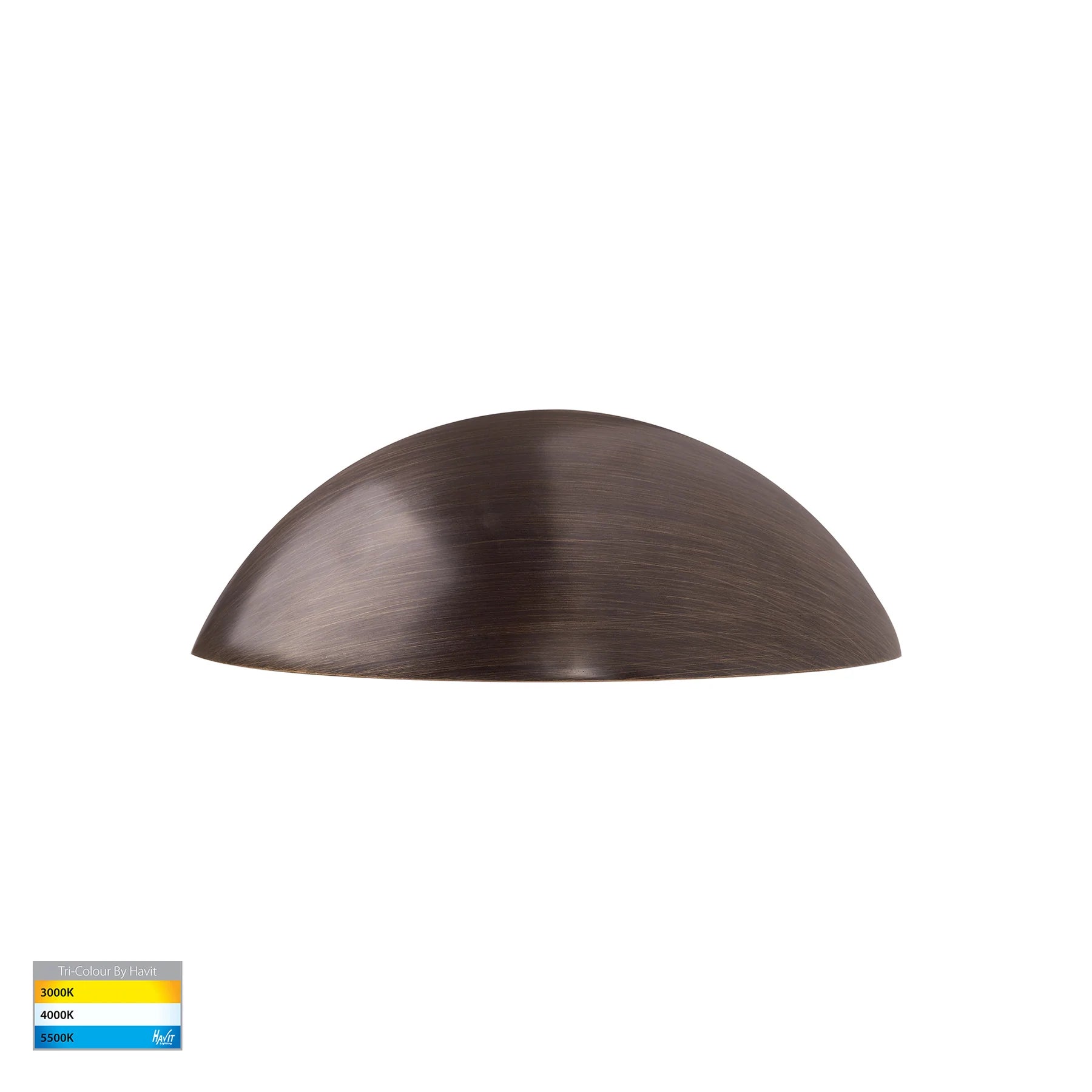 Havit Curva LED Exterior Step Lights Tri- Antique Brass 5W 12V IP65- HV3252T-AB-12V