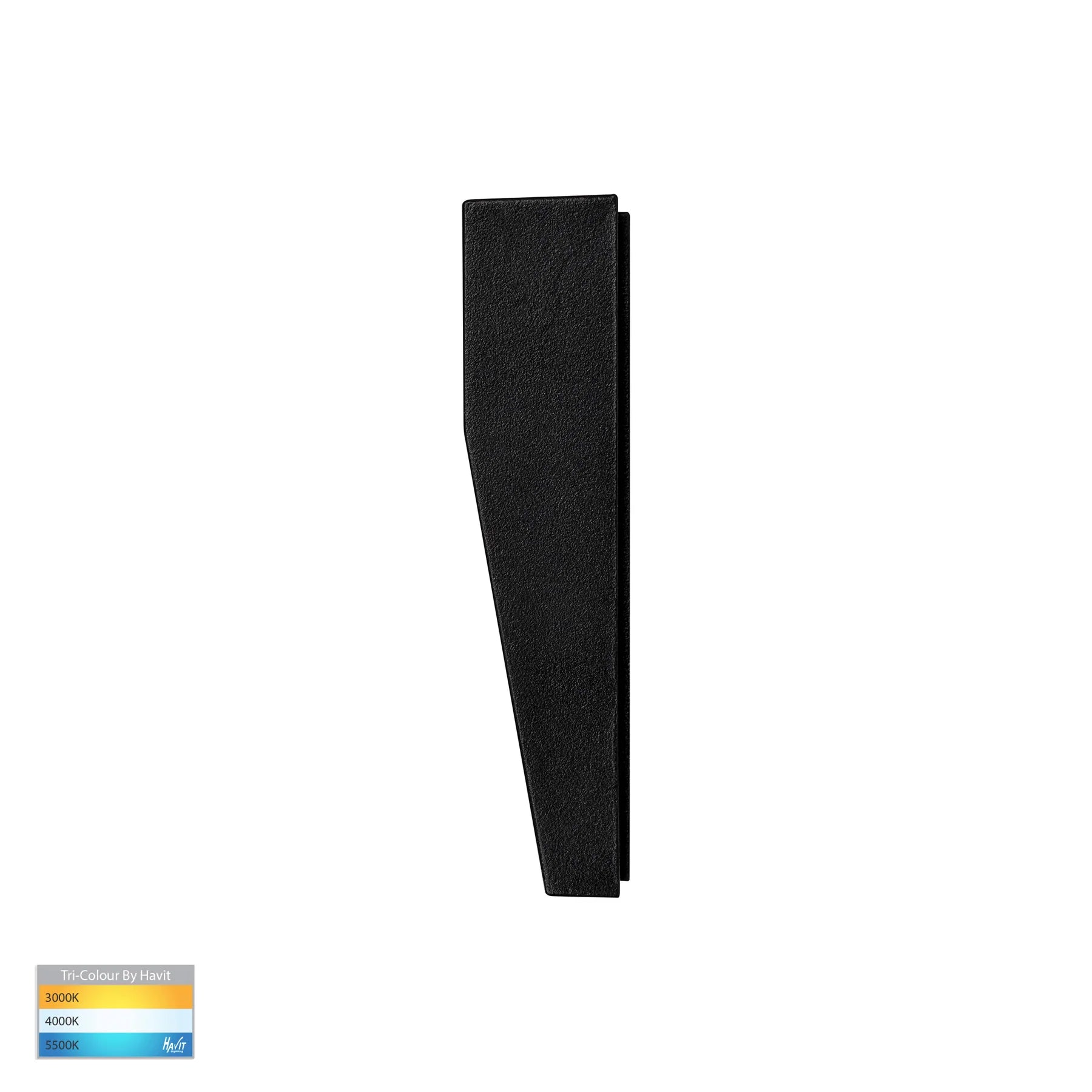 Havit Fino Square Garden Step and Up Lights Tri - Black 3W 12V IP54 - HV3268T-BLK-12V-SQ - Havit Lighting