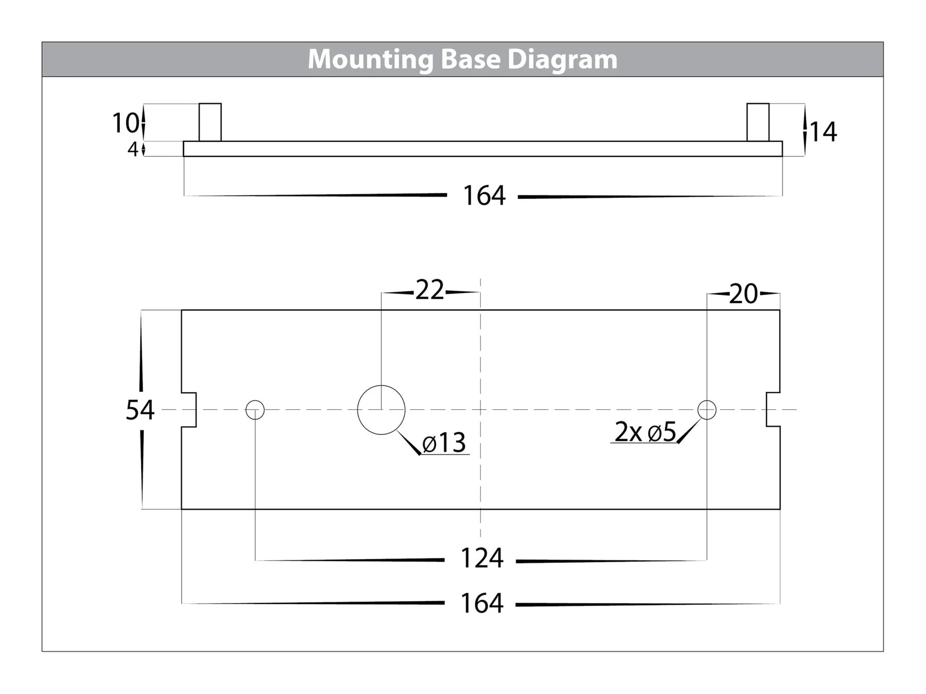 Havit Taso Surface Mounted Step Lights Tri- Silver 6W 12V IP54 - HV3271T-SLV-12V
