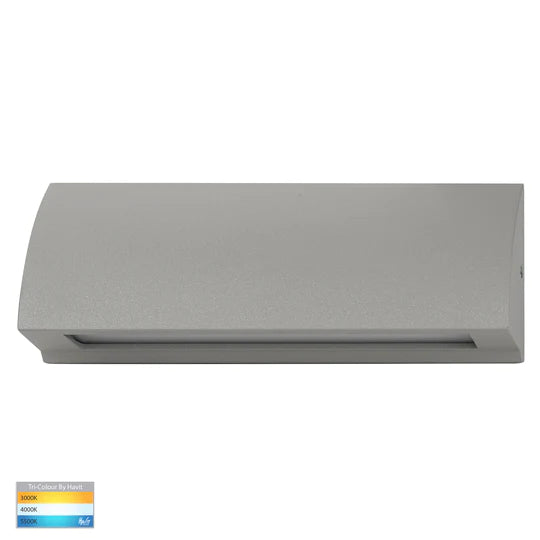 Havit Taso Surface Mounted Step Lights Tri- Silver 10W 12V IP54 - HV3272T-SLV-12V