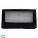 Havit Ridge Rectangular Interior Step Lights Tri - Black 6W 12V IP54 - HV3283T-BLK - Havit Lighting