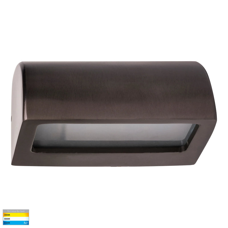 Havit Ridge Rectangular Interior Step Lights Tri - Graphite 6W 12V IP54 - HV3283T-GPH -Havit Lighting