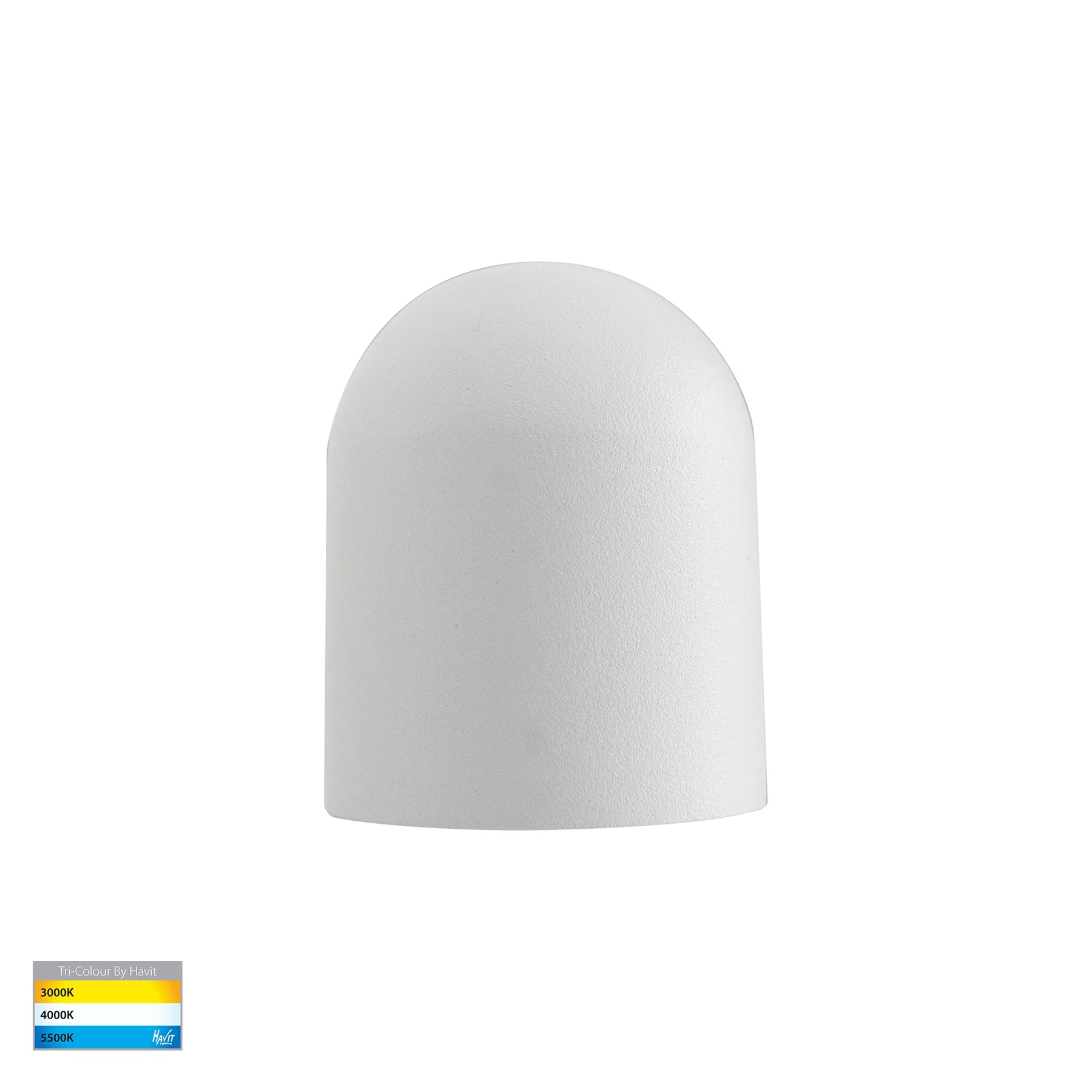 Havit Patra  Surface Mounted Exterior Wall Lights Tri- White 1.5W 12V IP65 - HV3284T-WHT-12V