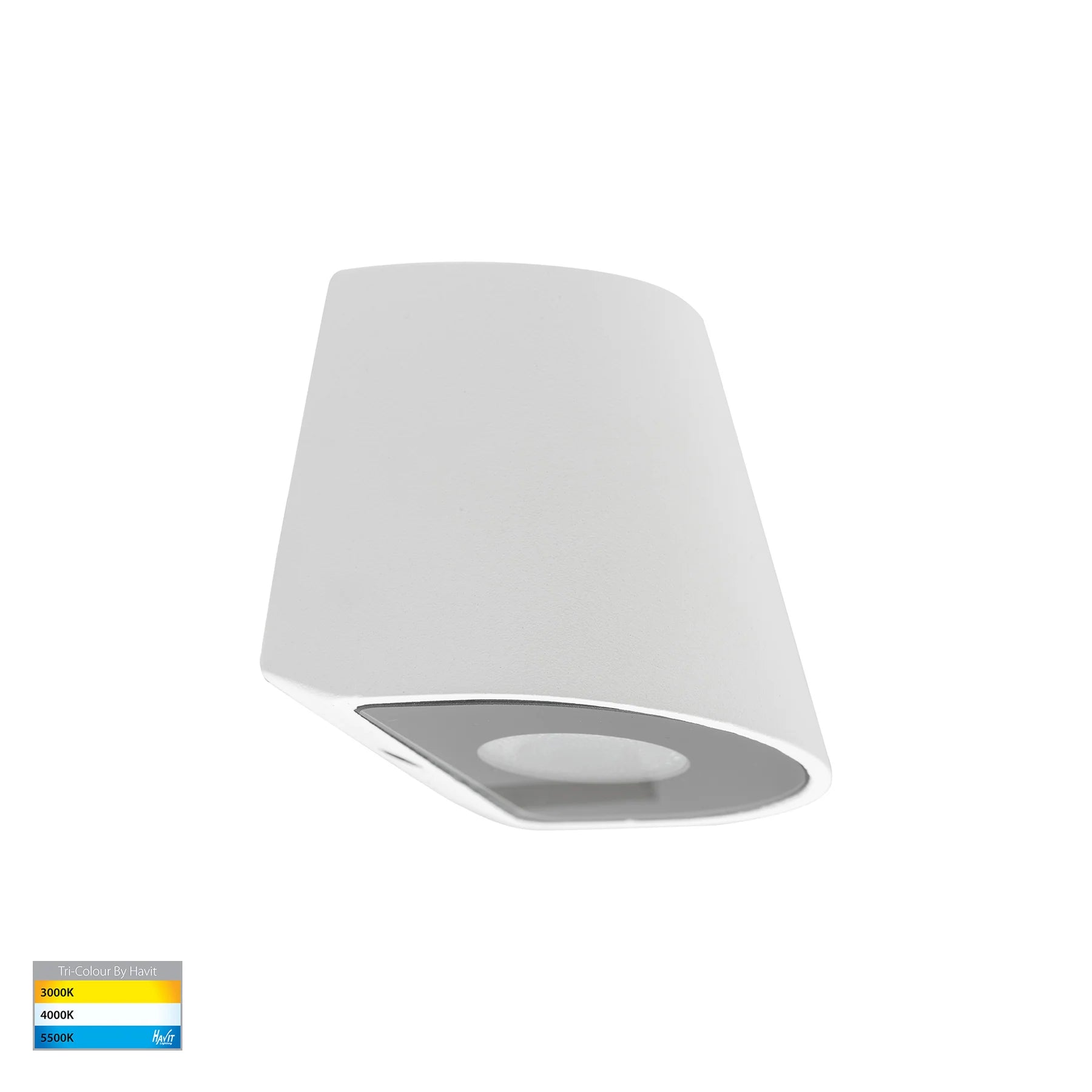 Havit Kaval Surface Mounted Exterior Wall Lights Tri- White 1.5W 12V IP65- HV3285T-WHT-12V 