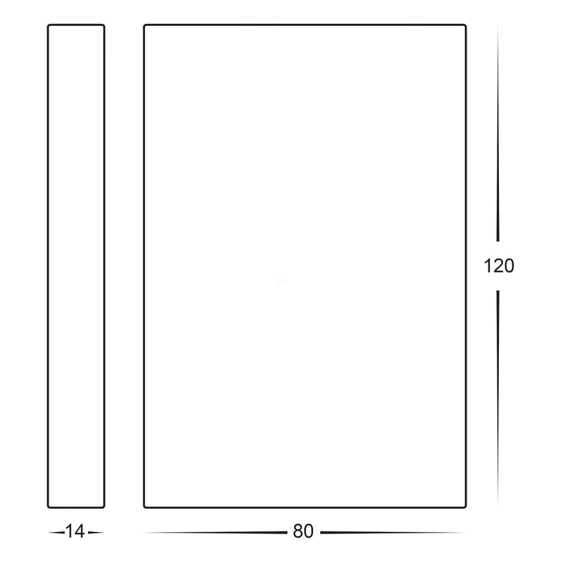 Havit Stylez Up & Down Exterior Wall Lights Tri - White 6W 12V IP65 - HV3289T-WHT-12V - Havit Lighting