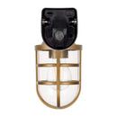 Havit Marina Polycarbonate Exterior Wall Lights 2700K Brass 240V IP54- HV3511W-PB