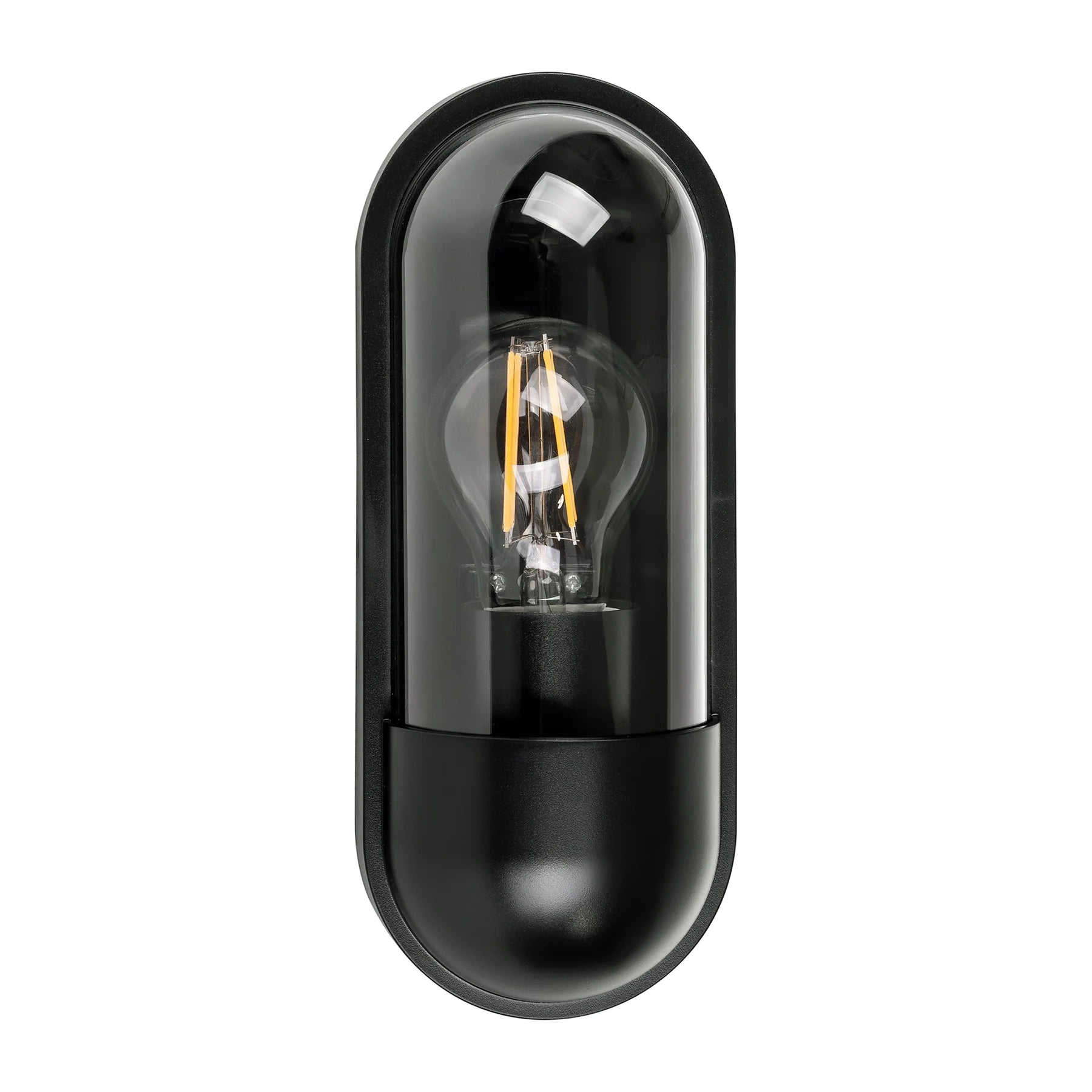Havit Lume Exterior Wall Lights 2700K Polycarbonate Black 8W 240V IP65- HV3512W-BLK