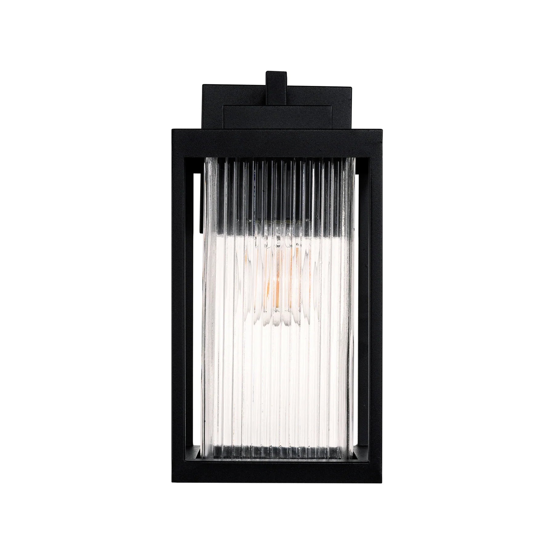 Havit Micah Galvanised Iron Exterior Wall Lights 2700K Black 8W 240V IP44- HV3533W-S-BLK