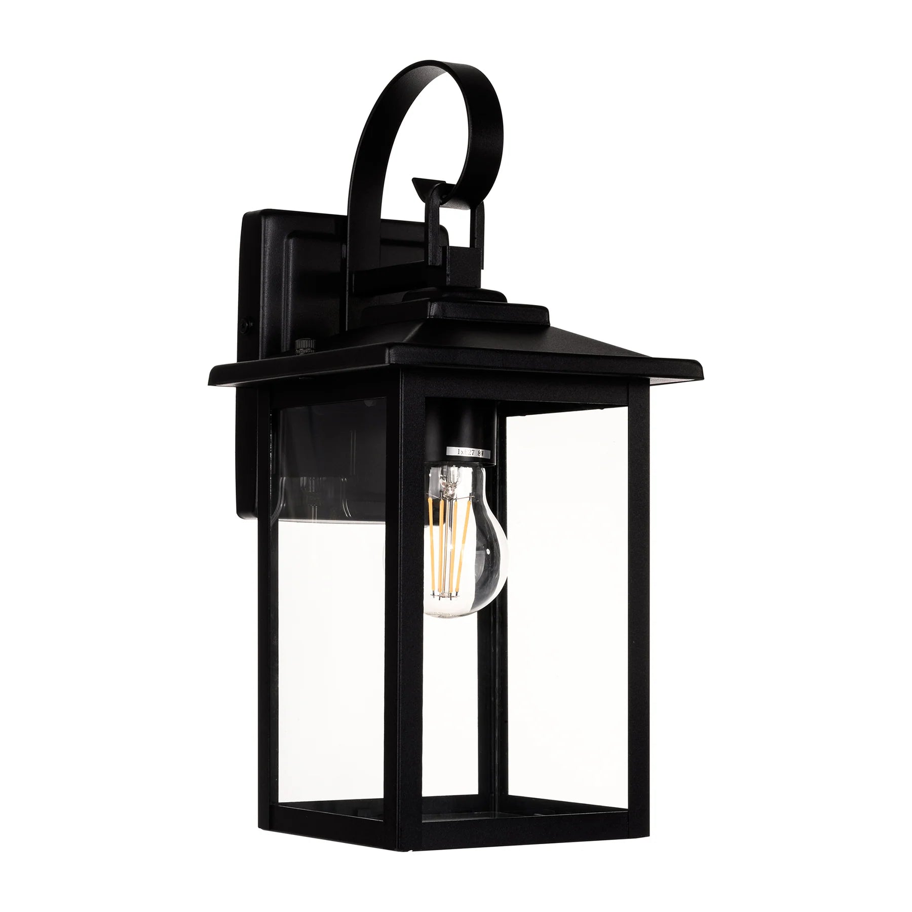 Havit Madix Galvanised Iron Exterioir Wall Lights 2700K Black 8W 240V IP44- HV3535W-S-BLK