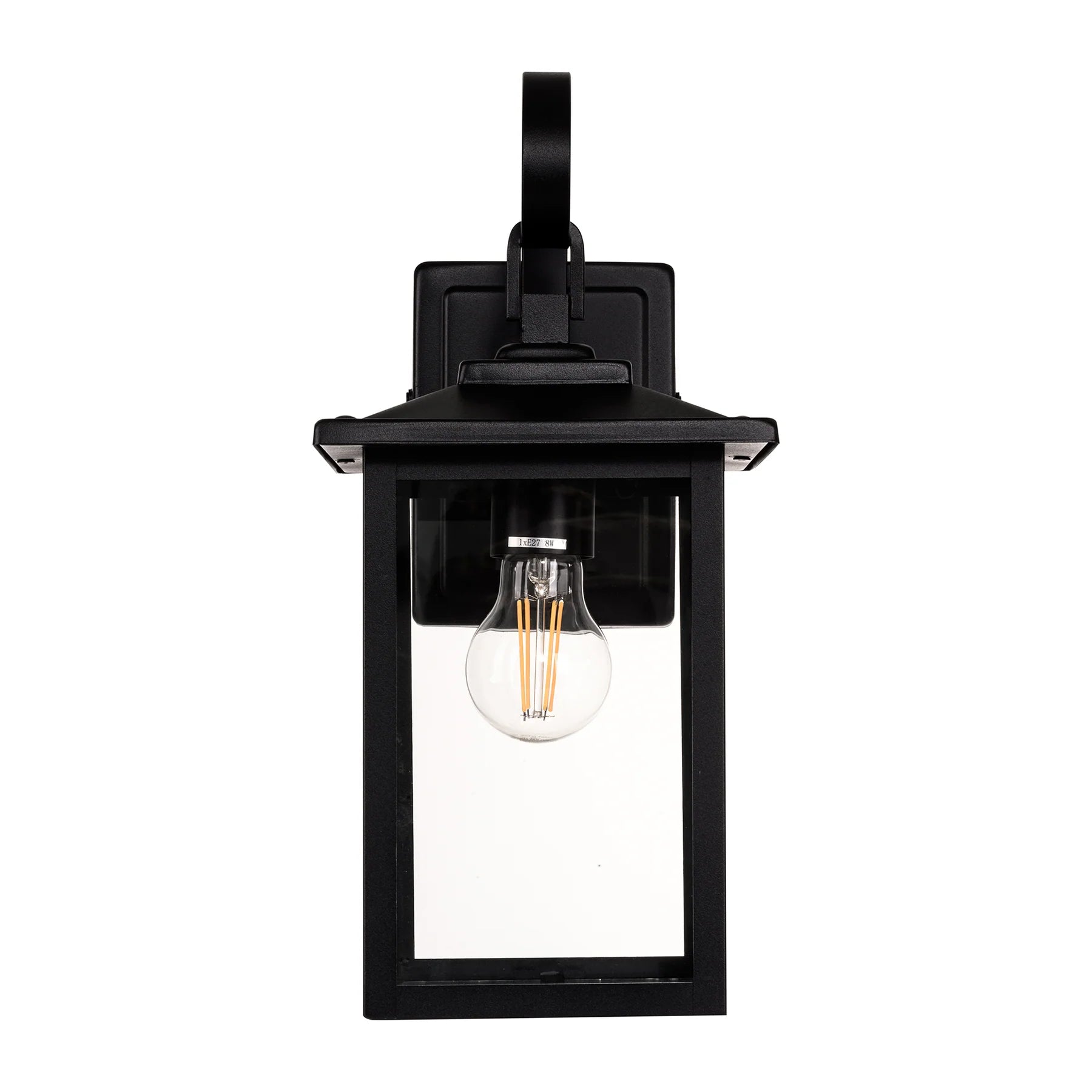 Havit Madix Galvanised Iron Exterior Wall Lights 2700K Black 8W 240V IP44- HV3535W-S-BLK