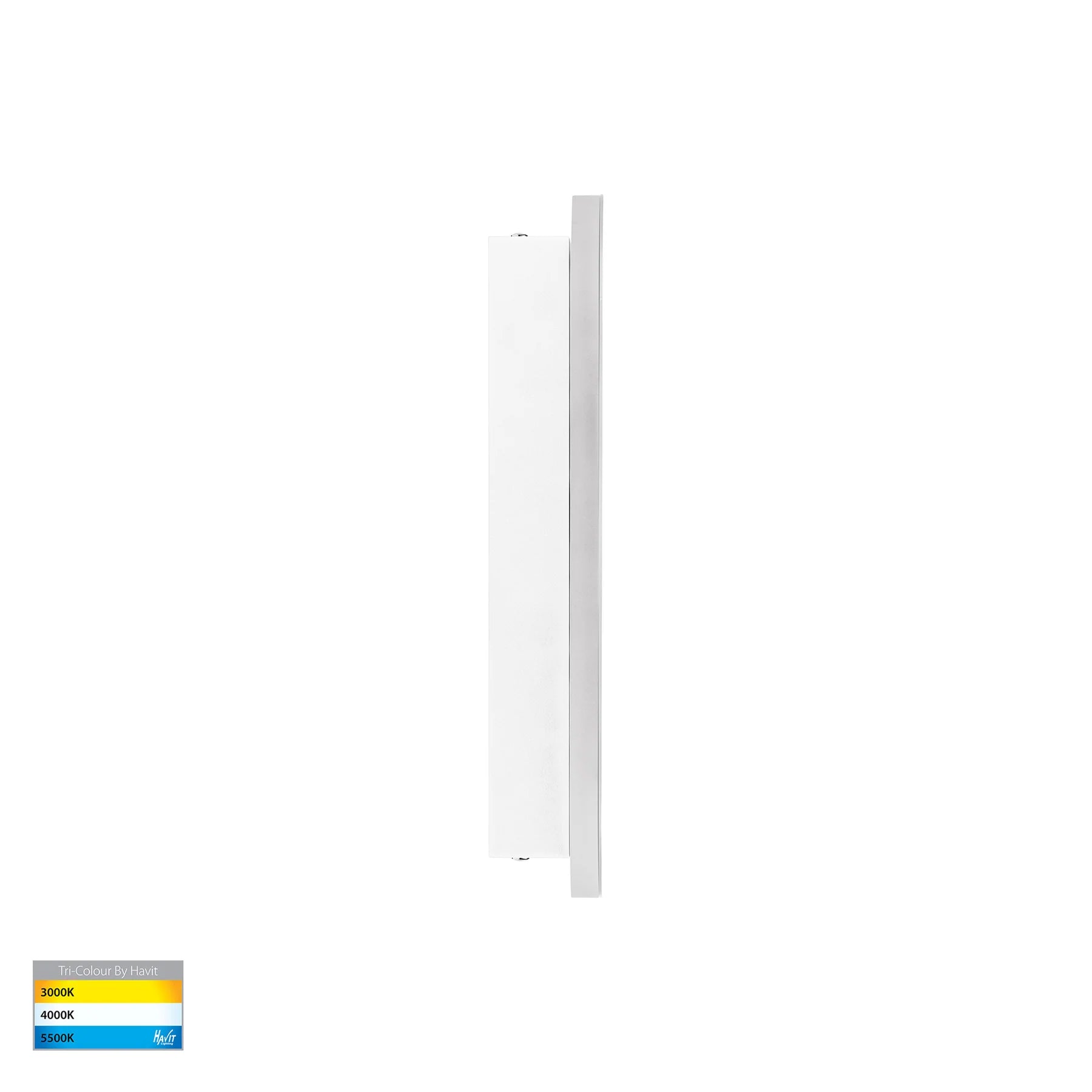 Havit Barline Shadow 300mm Exterior Wall Lights Tri- Aluminium White 6W 240V IP65- HV3561T-WHT 