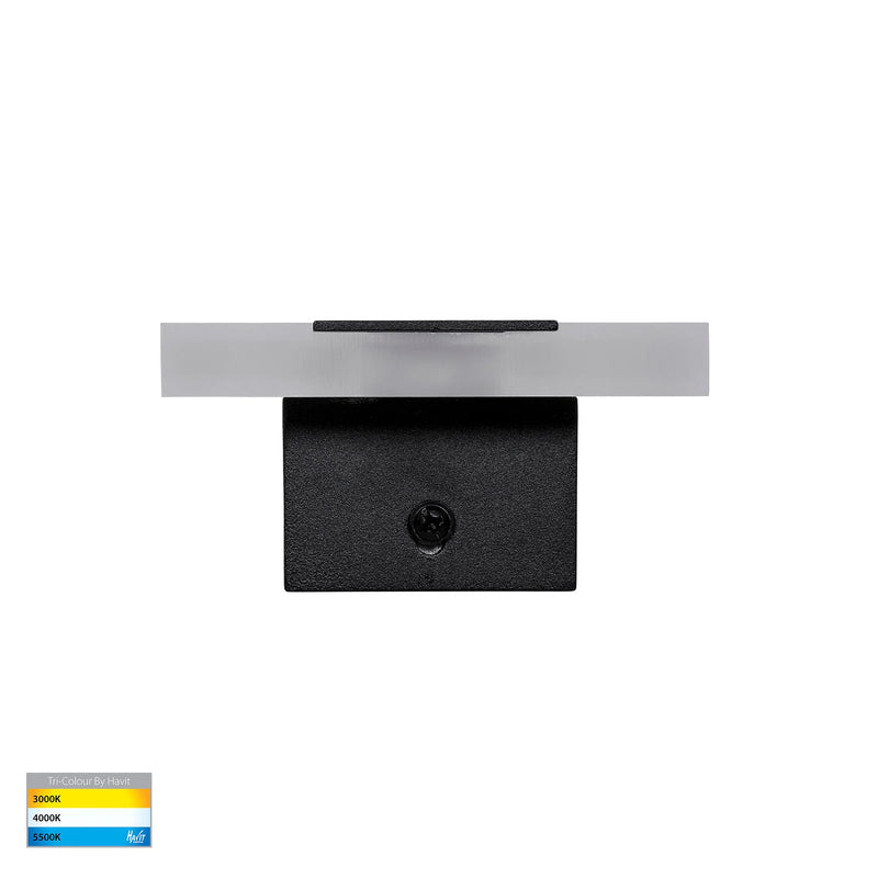 Havit Barline 300mm Exterior Wall Lights Tri - Black 4.5W-9W 240V IP65 - HV3581T-BLK - Havit Lighting