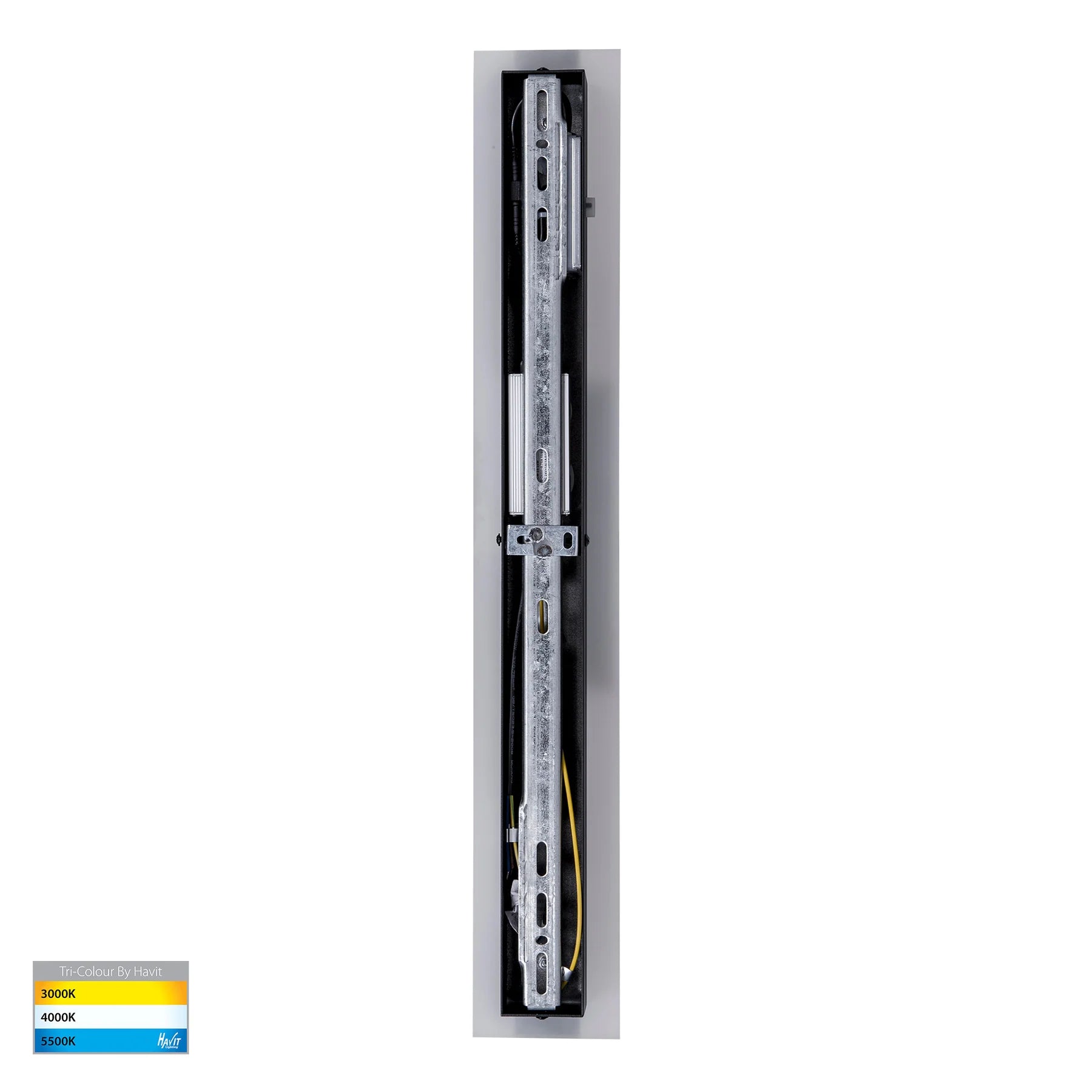 Havit Barline 600mm Exterior Wall Lights Tri- Black 9W-18W 240V/24V IP65- HV3582T-BLK