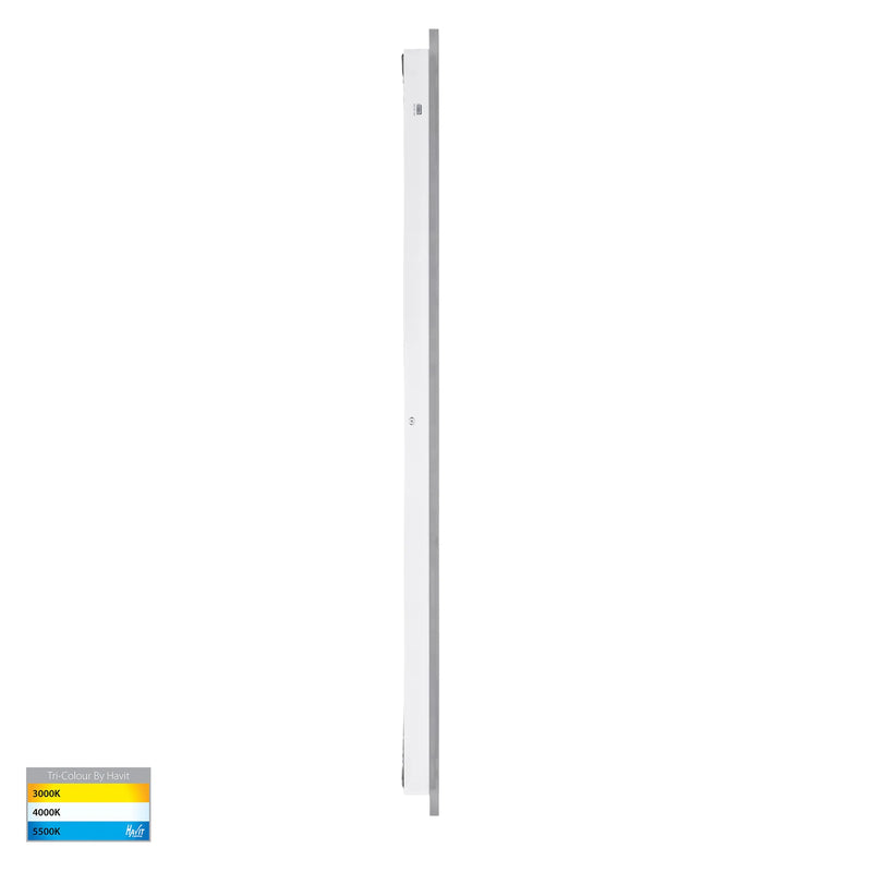 Havit Barline 1000mm Exterior Wall Lights Tri - White 15W-30W 240V IP65 - HV3584T-WHT - Havit Lighting