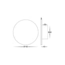 Havit Halo Exterior Wall Lights Tri - White 7W 12V/240V IP65 - HV3591T-WHT- Havit Lighting