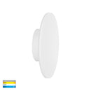 Havit Halo LED Exterior Wall Light Tri - White 12W 240V IP65 - HV3592T-WHT