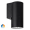 Havit Aries Fixed Down Exterior Wall Lights 5CCT Black 6W 240V IP65 - HV3625S-ALUBLK - Havit Lighting