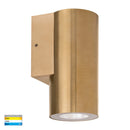 HV3625S-BR- Aries Solid Brass Fixed Down LED Wall Light- Havit Lighting