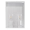 Havit Bayside 2 Light Wall Lights 2700K 316 Stainless Steel White 2x4W 240V IP54 - HV36592W-WHT